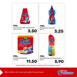 Volantino Iper Tosano settimana 39 Pagina 1: Pril Excellence/AllInOne €11,50, Pril Brillantante assortito €3,25