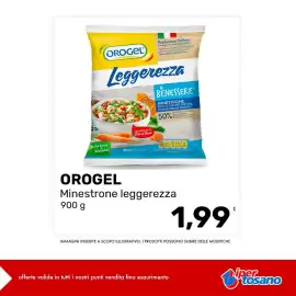 Volantino Iper Tosano settimana 39 Pagina 4: Orogel Minestrone leggerezza €1,99
