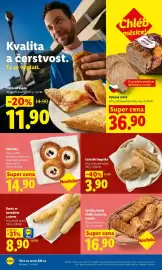 Lidl leták Strana 16: Cereální bagetka €3,90, DÝŇOVÝ CHLÉB €36,90