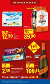 Lidl leták Strana 3: MIONETTO Prosecco DOC €109,45, Alaska KUKUŘIČNÉ TRUBIČKY €2,45