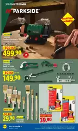 Lidl leták Strana 42: PARKSIDE Dvoukotoučová bruska 120 W €499,90, Parkside Nářadí na trubky €149,90