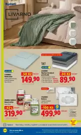 Lidl leták Strana 48: Livarno Hebká deka €149,90, LIVARNO Napínací žerzejové prostěradlo €89,90