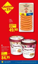 Lidl leták Strana 8: PIKOK VÍDEŇSKÉ MINI PÁRKY €49,90, HÄAGEN DAZS Zmrzlina €84,95