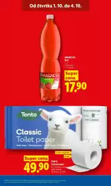 Lidl leták Strana 9: Tento toaletní papír €49,90, Magnesia red €17,90