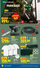 Lidl leták týden 40 Strana 15: PARKSIDE 40V Aku vysavač/foukač listí €999,00