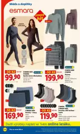 Lidl leták týden 40 Strana 4: ESMARA MEN ESMARA Pyžamo €199,90, ESMARA ESMARA MEN Ponožky s BIO bavlnou – 7 párů €119,90