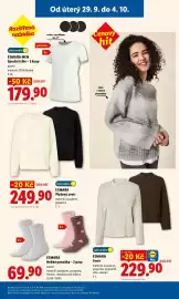 Lidl leták týden 40 Strana 5: Esmara SVETR €229,90, ESMARA MEN Spodní triko – 3 kusy €179,90