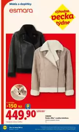 Lidl leták týden 40 Strana 6: ESMARA Bunda „Biker“ s umělou kožešinou €449,90