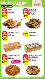 Folheto Pingo Doce | Fim de Semana Página 8: Folhado de pizza €0,89, Dawnut burguer €0,99