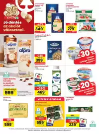 Spar akciós újság hét 39 Oldal 17: Meggle főzötejszín €399,00, S budget mozzarella €279,00