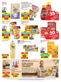 Spar akciós újság hét 39 Oldal 22: Maggi leveskocka és ízesítőkocka €599,00, Vénusz étolaj €889,00