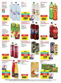 Spar akciós újság hét 39 Oldal 25: Pepsi szénsavas üdítőital €599,00, Fonti di Crodo szénsavas üdítőital €399,00