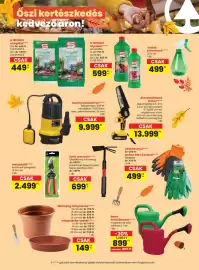 Spar akciós újság hét 39 Oldal 30: Szennyvízszivattyú €9.999,00, Műanyag virágcserep €149,00