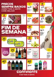 Folheto Continente | Fim de Semana Página 1: Arroz jasmim perfumado extra longo touch €7,99, Batata doce €1,49