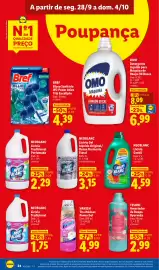 Folheto Lidl semana 40 Página 24: Neoblanc lixívia gel líquido original/dense harmonia floral €3,15