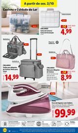 Folheto Lidl | Fim-de-Semana Página 22: Crelando caixa de costura/caixa de arrumação €4,99