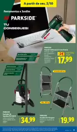 Folheto Lidl | Fim-de-Semana Página 11: Parkside aspirador de líquidos/pó 1200 w €34,99