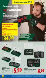 Folheto Lidl | Fim-de-Semana Página 12: Parkside conjunto de brocas e pontas €5,99