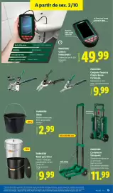 Folheto Lidl | Fim-de-Semana Página 15: Parkside carrinho de transporte €11,99, Parkside balde para cinza €9,99
