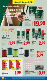 Folheto Lidl | Fim-de-Semana Página 16: Parkside óleo multiusos €2,99, Parkside conjunto de protetores €0,99