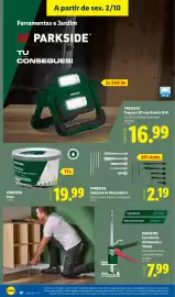 Folheto Lidl | Fim-de-Semana Página 18: Parkside conjunto de abraçadeiras €2,19, Parkside tinta €19,99