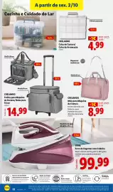Folheto Lidl | Fim-de-Semana Página 22: Crelando caixa de costura/caixa de arrumação €4,99
