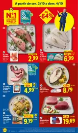 Folheto Lidl | Fim-de-Semana Página 6: Ocean Sea Tentáculos de Pota €4,99, Posta de Perca do Nilo €8,79