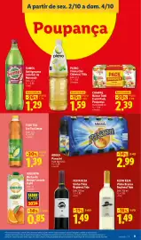 Folheto Lidl | Fim-de-Semana Página 9: Argus panaché €2,99, Fuze Tea Ice Tea Limão €1,39