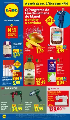 Lidl | Fim-de-Semana (válido até 4-10)