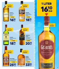Border Shop reklamblad Sida 15: Teacher’s, EUR 16.1 €16,10, Islay Mist, EUR 18.79 €18,79