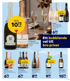Border Shop reklamblad Sida 21: Richard Juhlin, EUR 10.73 €10,73, Segura Viudas Cava, EUR 8.05 €8,05