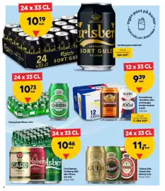 Border Shop reklamblad Sida 6: Carlsberg Sort Guld 5,8%, EUR 10.19 €10,19