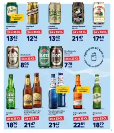 Border Shop reklamblad Sida 7: Staropramen 5%, EUR 13.42 €13,42, San Miguel 5,4%, EUR 12.74 €12,74