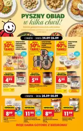 Biedronka gazetka tydzień 39 Strona 4: Pierogi owocowe z jagodami Nasze Smaki €8,99