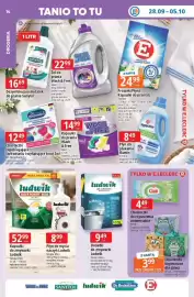 E.Leclerc gazetka tydzień 40 Strona 14: Chusteczki higieniczne dla dzieci €3,99, Dodatki do zmywarki Ludwik €9,49