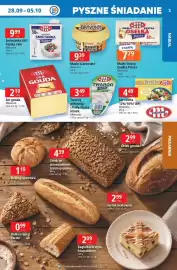 E.Leclerc gazetka tydzień 40 Strona 3: Masło Ekstra Osełka Polska Mlekovita €7,79, Ser gouda Mlekovita €2,19