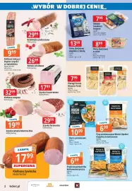 E.Leclerc gazetka Strona 2: Poderzybek śledziowy Lisner €8,99, Krakowska podsuszana Dobrowolscy €29,99