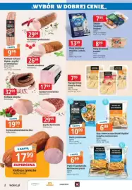 E.Leclerc gazetka Strona 2: Poderzybek śledziowy Lisner €8,99, Krakowska podsuszana Dobrowolscy €29,99