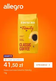 Allegro gazetka tydzień 39 Strona 3: Kawa ziarnista Eduscho Family €41,50
