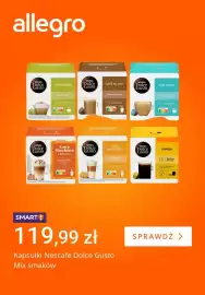 Allegro gazetka tydzień 39 Strona 4: Kapsułki Nescafé Dolce Gusto mix smaków €119,99