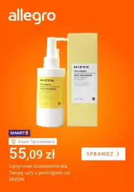 Allegro gazetka tydzień 39 Strona 2: Peeling Vita Lemon Sparkling Peeling Gel Mizon €55,09