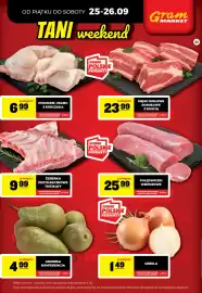 Gram Market gazetka tydzień 39 Strona 2: Cebula €1,49, Gruszki Konferencja €4,99