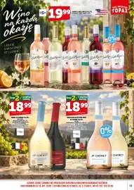 Topaz gazetka | Alkohole Strona 11: Wino bezalkoholowe Carlo Rossi Refresh Peach €19,99