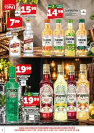 Topaz gazetka | Alkohole Strona 4: Napój alkoholowy Krupnik śliwka 26% €19,99, Napój alkoholowy Stock Prestige WOW 30% €19,99