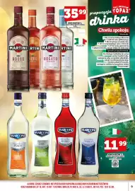 Topaz gazetka | Alkohole Strona 9: Wino czerwone Martini Rosso €35,99, Wino czerwone Marconi Rosso €11,99