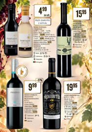 Dino gazetka | Alkohole Strona 4: WINO CIN&CIN PRIMITIVO BEZALKOHOLOWE €9,99, Wino Portada €4,99