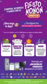 Folleto Merco semana 39 Página 2: COMPRA, ACUMULA FIESTO GANA CON EL NONON merco ¡Descarga ❤ y Consigue tus m la App!