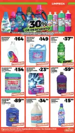 Folleto Merco semana 39 Página 9: Nice Kleen Suavizante de telas Flor de Primavera €149,00, Clortex blanqueador €34,99
