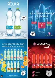 Adam leták Strana 46: Magnesia jemně perlivá €13,90, Minerální vody mattoni €13,50