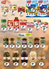 Adam leták Strana 63: Zelí bílé sterilované €19,60, Znojemská okurka €25,10